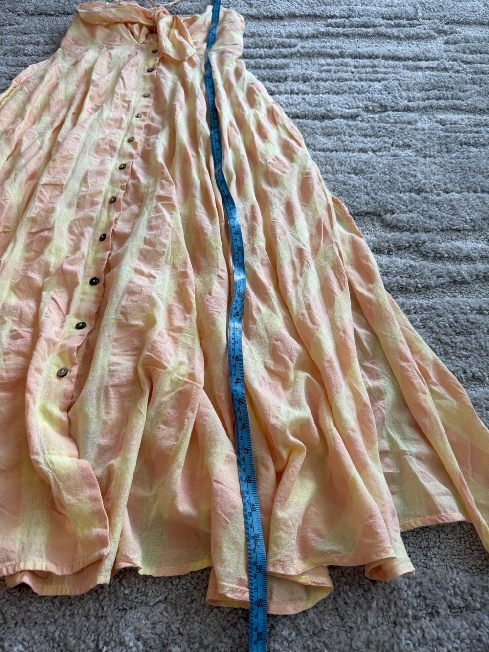 EUC Free People Size Small 100% Cotton Via Midi Dress - Picture 6 of 9